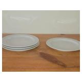 Lot of (4) 8-3/8' Salad Plates - Damask by Easterling (Bavaria Germany)
