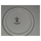 Lot of (10) 12 1/2' Porcelain Dinner Plates by Porsgrund (Norway)