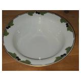 Lot of (2) 9-3/4' Porcelain Round Serving Bowls by Porsgrund (Norway)