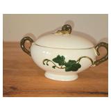 Lidded Sugar Bowls (x2) and Salt & Pepper Shakers (x2) - Poppy Trail California Ivy by Metlox