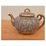 Japanese Thousand Faces Porcelain Tea Pot