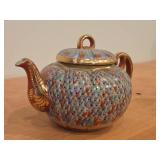 Japanese Thousand Faces Porcelain Tea Pot