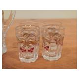 American Girl Samantha Victorian Lemonade Set - Pitcher and (4) Mosser Glasses