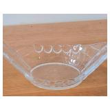 Viking Ship Crystal Glass Bowl (Scandanavia)