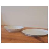 Fine China Wedding Band Dishware Set by Celebrity (Hawaii) - Oval Serving Bowls and Serving Platter