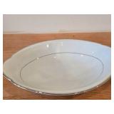 Fine China Wedding Band Dishware Set by Celebrity (Hawaii) - Oval Serving Bowls and Serving Platter
