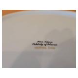 Fine China Wedding Band Dishware Set by Celebrity (Hawaii) - Oval Serving Bowls and Serving Platter