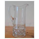 Vintage Early American Pattern Glass Tankard Pitcher - #857 by Flint Glass Co (Spokane Washington)