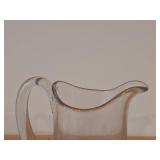 Vintage Early American Pattern Glass Tankard Pitcher - #857 by Flint Glass Co (Spokane Washington)