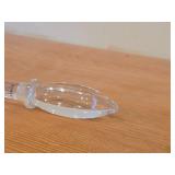 Full Lead Crystal Bottle Stopper by Towle 6' x 1'