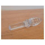 Full Lead Crystal Bottle Stopper by Towle 6' x 1'