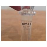 Full Lead Crystal Bottle Stopper by Towle 6' x 1'