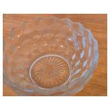 Vintage American Pattern Clear Glass Bowl by Fostoria