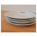 6 3/4' Salad Plates (x4) by Winterling Meissen (Bavaria Germany) with Dessert Plate