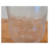 Vintage Fauna Series Clear Glass Bowl by Olivia Toikka for Nuutajarvi (Littala) (1970's) (Finland)