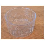 Lot of (2) Vintage Clear Glass Bowls by Olivia Toikka for Nuutajarvi (Littala) (Finland)