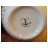 Lot of (2) Porcelain Coffee Cup by Porsgrund (Norway) / Marius Knitting pattern