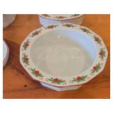 Multi-sided Bowls - Heart & Pine by Porsgrund (Norway) with Bowl Plate