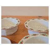 Multi-sided Bowls - Heart & Pine by Porsgrund (Norway) with Bowl Plate