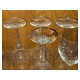 Lot of (5) 9 1/4' Wine Glasses