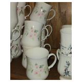 Lot of (6) Bone China Coffee Mugs by Hitkari