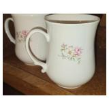 Lot of (7) Bone China Coffee Mugs by Hitkari