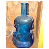 Vintage Bottle (Wheaton Ill) (cobalt blue) (violin)