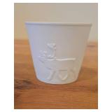 Porcelain Tea Light Candleholder by Porsgrund (Norway)