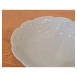 Scalloped Edge Fruit / Dessert Bowl by Dansk (France) / Ivy pattern