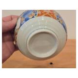Porcelain Japanese Rice Serving Bowl by Imari