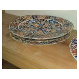 Lot of (4) Vintage 9 1/2' Porcelain Dinner Plates by Royal Vienna RB Austria