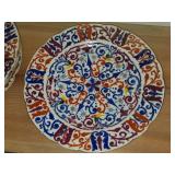 Lot of (4) Vintage 9 1/2' Porcelain Dinner Plates by Royal Vienna RB Austria