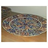 Lot of (4) Vintage 8 1/2' Porcelain Salad Plates by Royal Vienna RB Austria