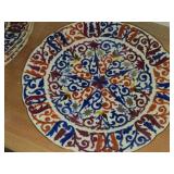 Lot of (4) Vintage 8 1/2' Porcelain Salad Plates by Royal Vienna RB Austria