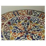 Lot of (4) Vintage Porcelain Deep Plates by Royal Vienna RB Austria 1 3/4' x 9 1/2'