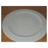 Lot of (4) 10 1/2' Dinner Plates - Damask by Easterling