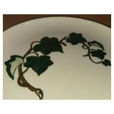 Lot of (6) 9-1/2' Dinner Plates - Poppy Trail California Ivy by Metlox