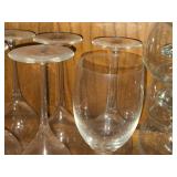 Lot of (6) 8 1/4' Wine Glasses
