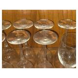 Lot of (6) 8 1/4' Wine Glasses