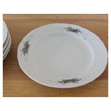 Lot of (5) 6-3/4' Porcelain Salad Plates (Bavaria Germany)