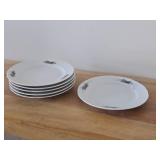 Lot of (6) 6-3/4' Porcelain Salad Plates (Bavaria Germany)