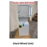 $1299 GE 24' Electric Laundry Center - White $1299 GE 24' Electric Laundry Center - White