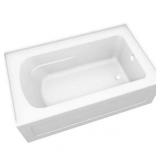 Proflo Hillsboro 60' Alcove Tub - White Proflo Hillsboro 60' Alcove Tub - White