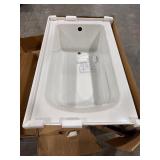 Proflo Hillsboro 60' Alcove Tub - White Proflo Hillsboro 60' Alcove Tub - White