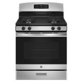 GE 30-in 4-Burner Gas Range, 4.8 cu ft GE 30-in 4-Burner Gas Range, 4.8 cu ft
