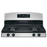 GE 30-in 4-Burner Gas Range, 4.8 cu ft GE 30-in 4-Burner Gas Range, 4.8 cu ft