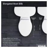 Highline 10' Rough-In Elongated Toilet White Highline 10' Rough-In Elongated Toilet White