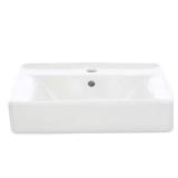 Soho Wall-Mount Ceramic Sink with Overflow Soho Wall-Mount Ceramic Sink with Overflow