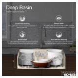 $1035 Executive Chef Cast Iron Sink 33' White $1035 Executive Chef Cast Iron Sink 33' White