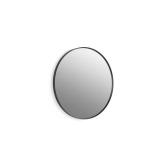 28 in. Round Vanity Mirror Matte Black 28 in. Round Vanity Mirror Matte Black